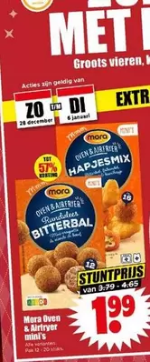 De - Oven & Airfryer Bitterbal, Oven & Airfryer Hapjesmix