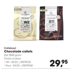 White - Chocolade callets