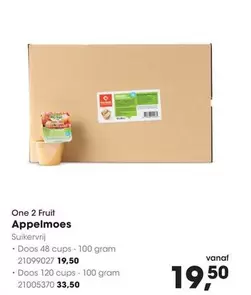 one - Appelmoes