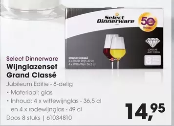 Class - Wijnglazenset Grand é