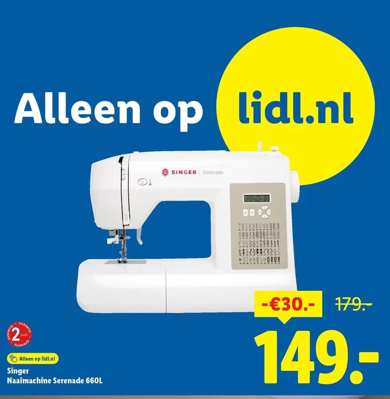 Singer - Naaimachine Serenade 660L