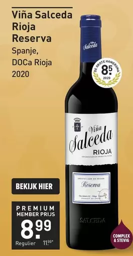 De - Rioja Reserva