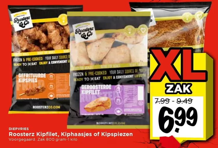 Frozen - Kipfilet, Kiphaasjes of Kipspiezen