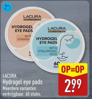 Hydrogel eye pads