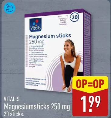 Magnesiumsticks 250 mg