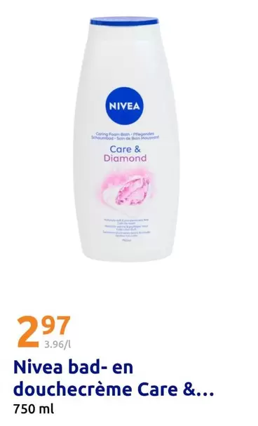 Nivea - bad- en douchecrème Care &...