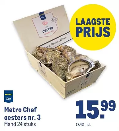 Chef - oesters nr. 3