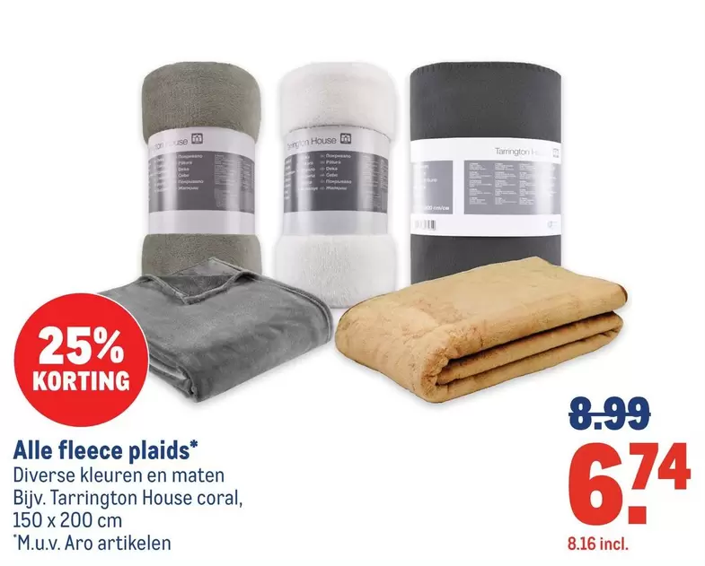 House - Alle fleece plaids