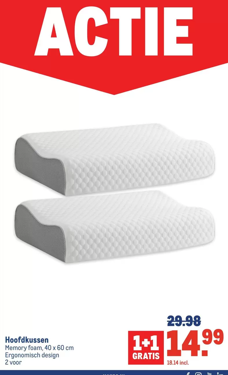 Memory - Hoofdkussen