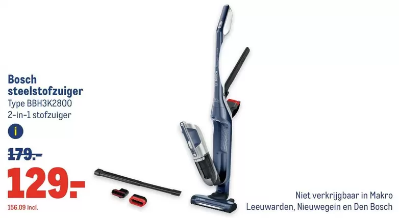 Bosch - Steelstofzuiger