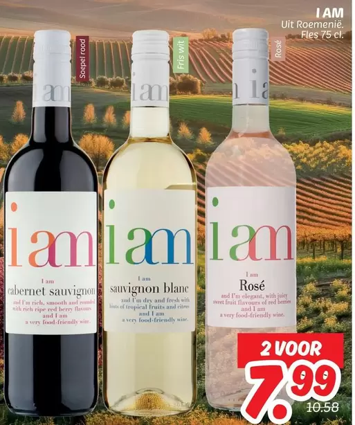 RED - Cabernet Sauvignon, Sauvignon Blanc, Rosé