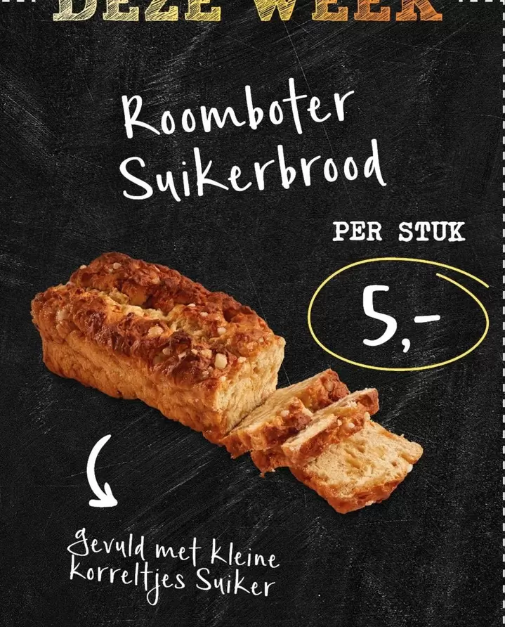 Roomboter Suikerbrood