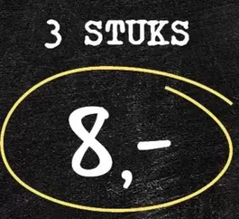 3 stuks