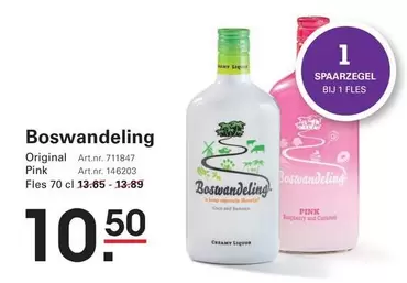 Pink - Boswandeling
