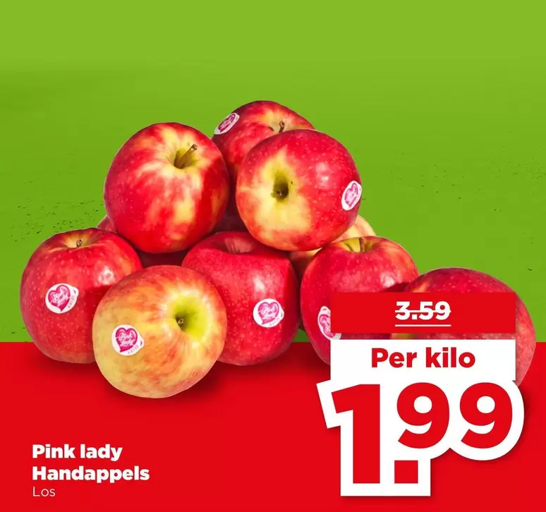 Pink - lady Handappels