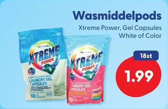 White - Wasmiddelpods