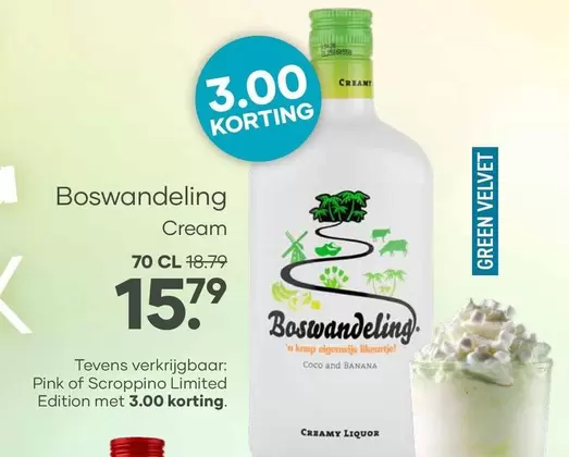 Pink - Boswandeling Cream