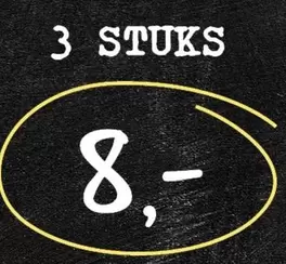 3 stuks