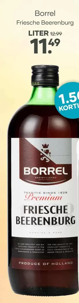 De - Friesche Beerenburg