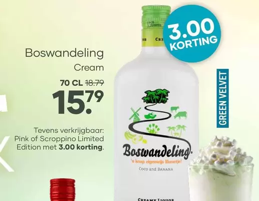 Pink - Boswandeling Cream