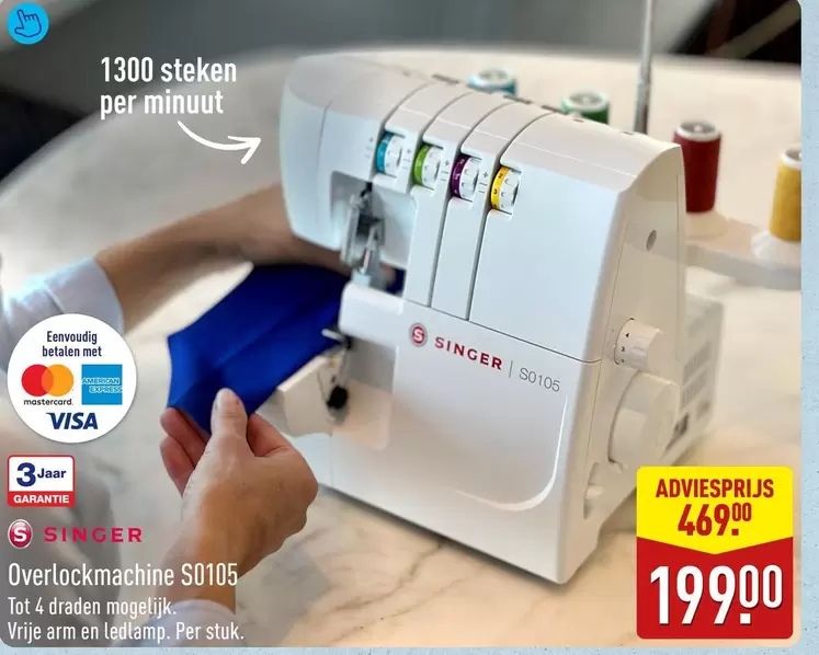 Singer - Overlockmachine S0105