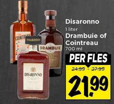 Cointreau - Disaronno, Drambuie of