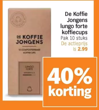 De - Lungo Forte Koffiecups