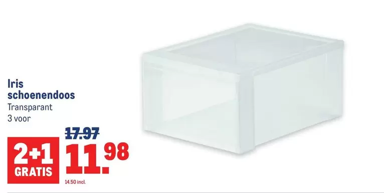 iris - Schoenendoos
