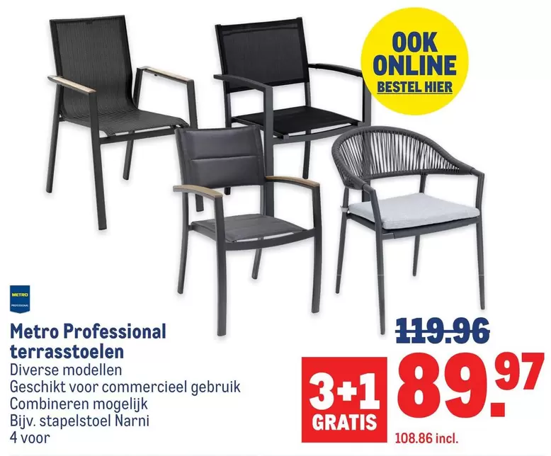 Terrasstoelen