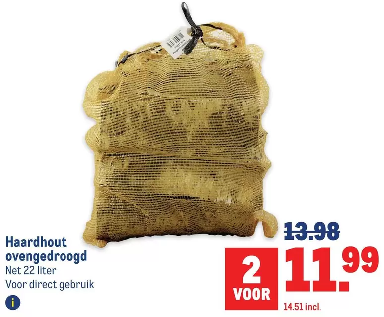 Haardhout ovengedroogd