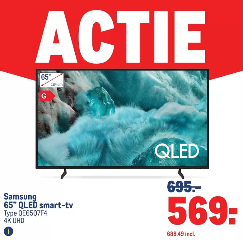 Samsung - 65" QLED smart-tv