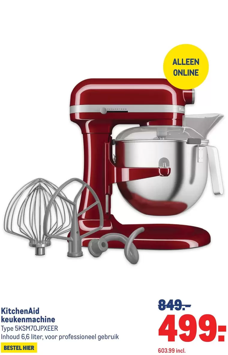 Kitchenaid - Keukenmachine