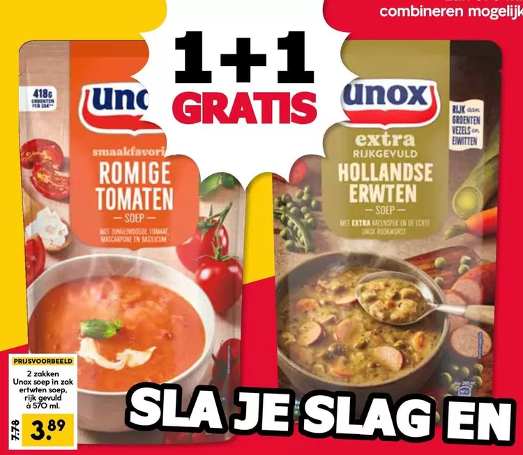 extra - Romige Tomaten, Hollandse Erwten