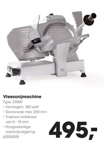 MM - Vleessnijmachine