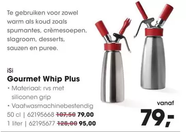 Gourmet -  Whip Plus