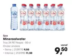 Spa - Mineraalwater