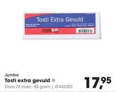 Jumbo - Tosti extra gevuld