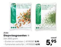 extra - Diepvriesgroenten
