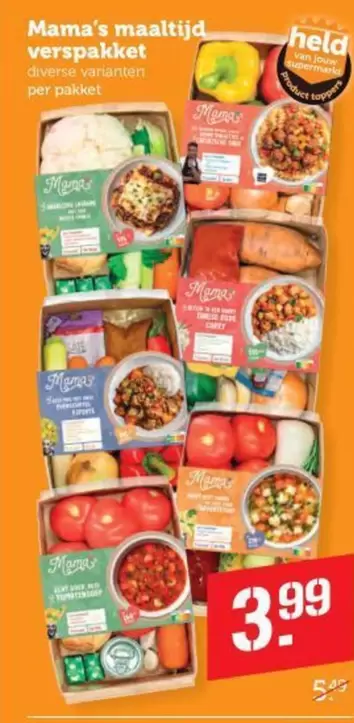 Mama's maaltijd verspakket