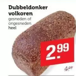 Dubbeldonker volkoren