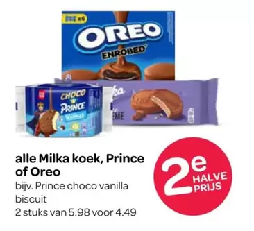 Oreo - Milka koek, Prince of