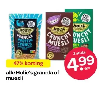 Crunch - Holie's granola of muesli