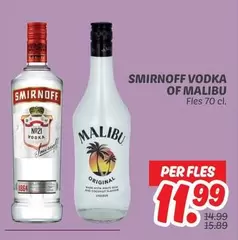 Smirnoff - VODKA OF MALIBU