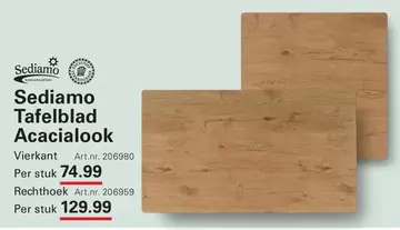 Tafelblad Acacialook