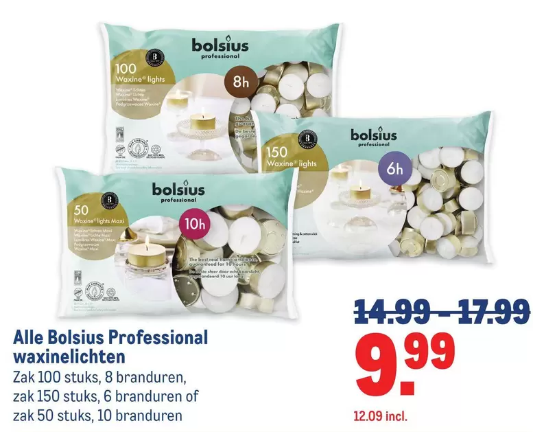 Palm - Professional waxinelichten