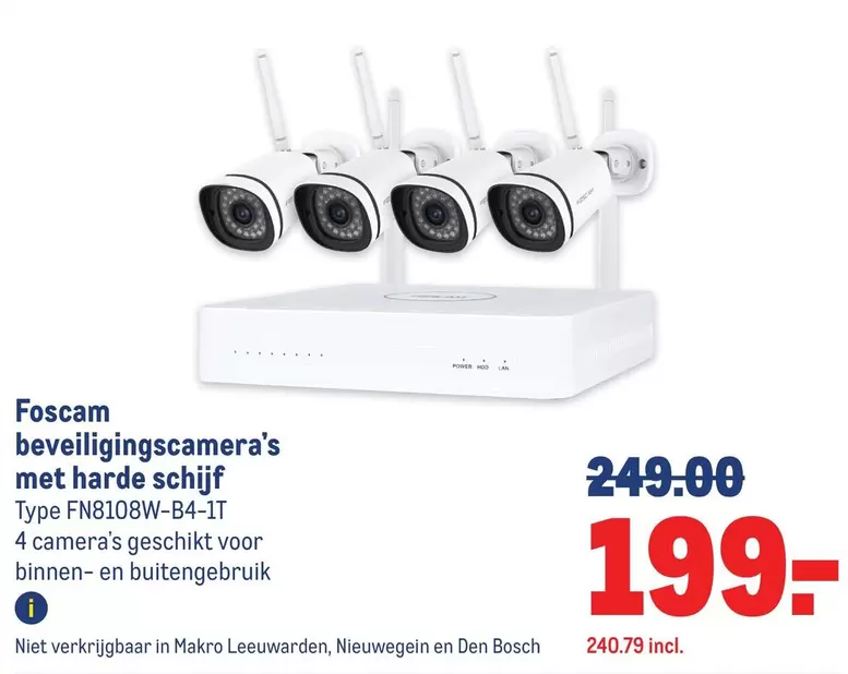 Bosch - beveiligingscamera's met harde schijf