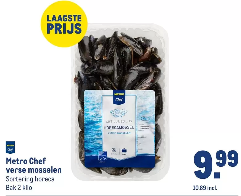 Chef - Verse Mosselen