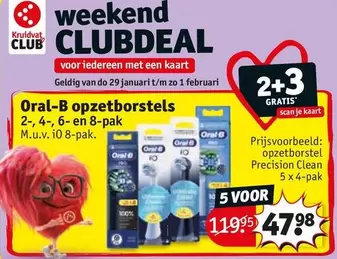Oral-B - Opzetborstels