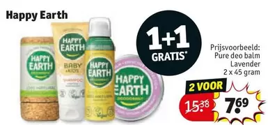 Happy - Pure deo balm Lavender