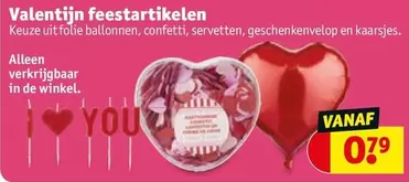 De - Valentijn feestartikelen